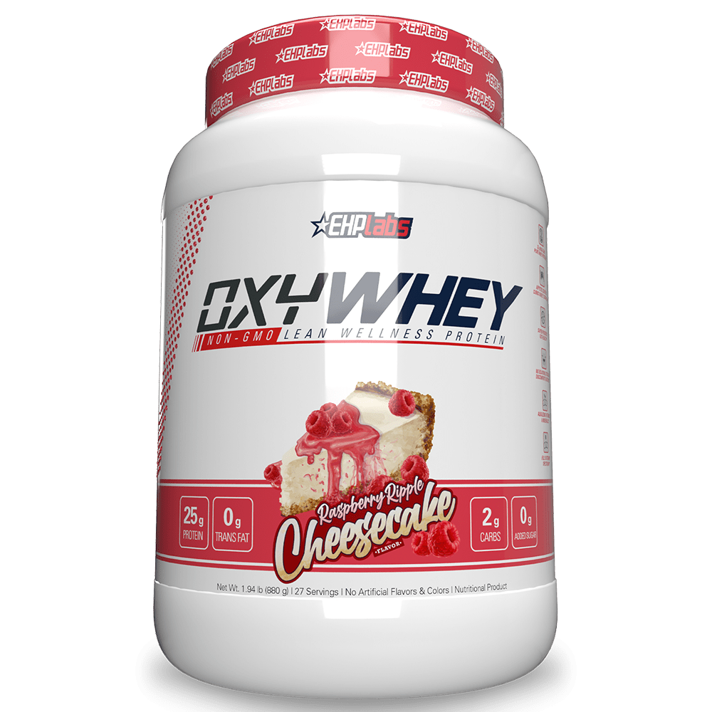 EHPlabs OxyWhey Protein Powder 27 Serves Raspberry Ripple Cheesecake