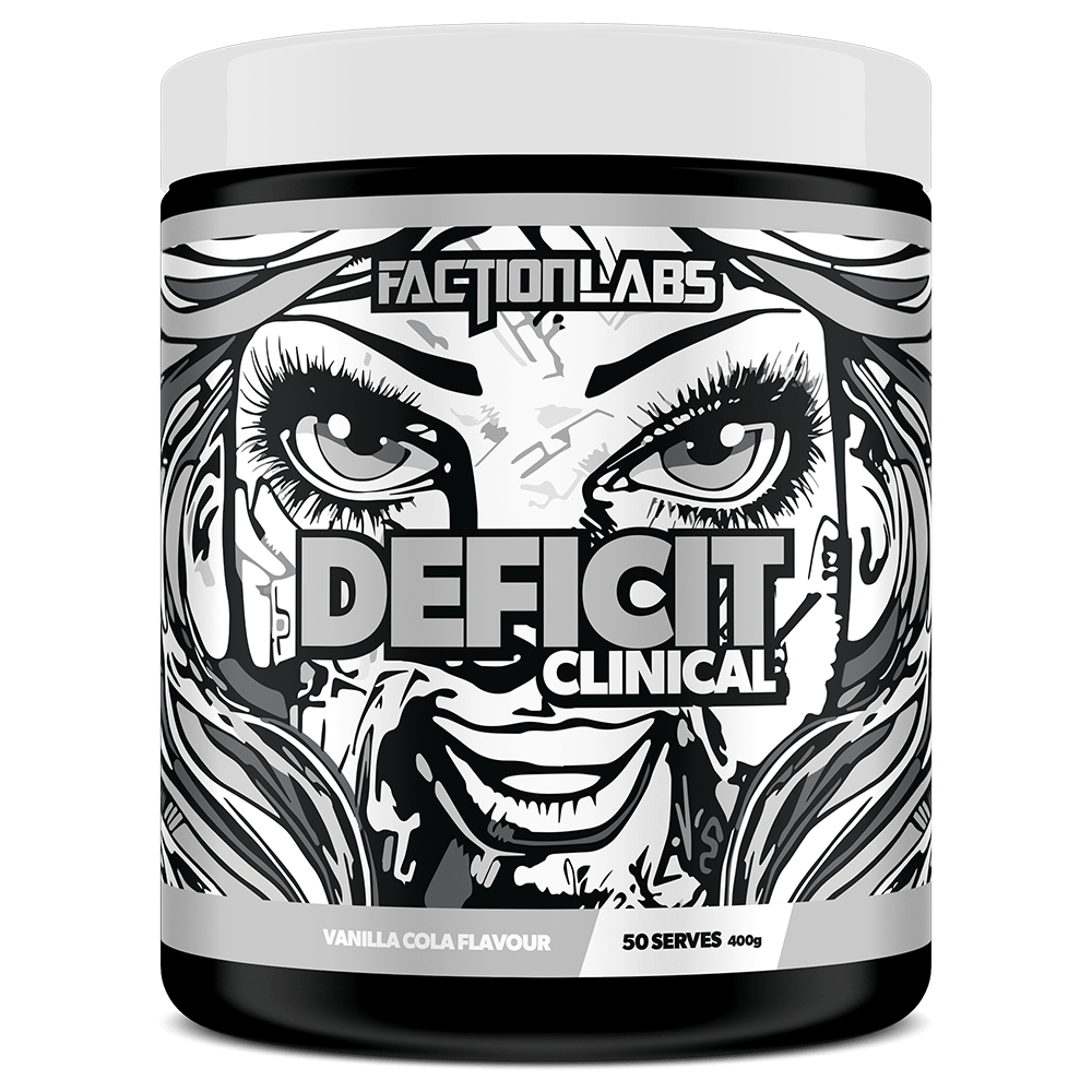 Faction Labs Deficit Clinical Fat Burner 50 Serves Vanilla Cola