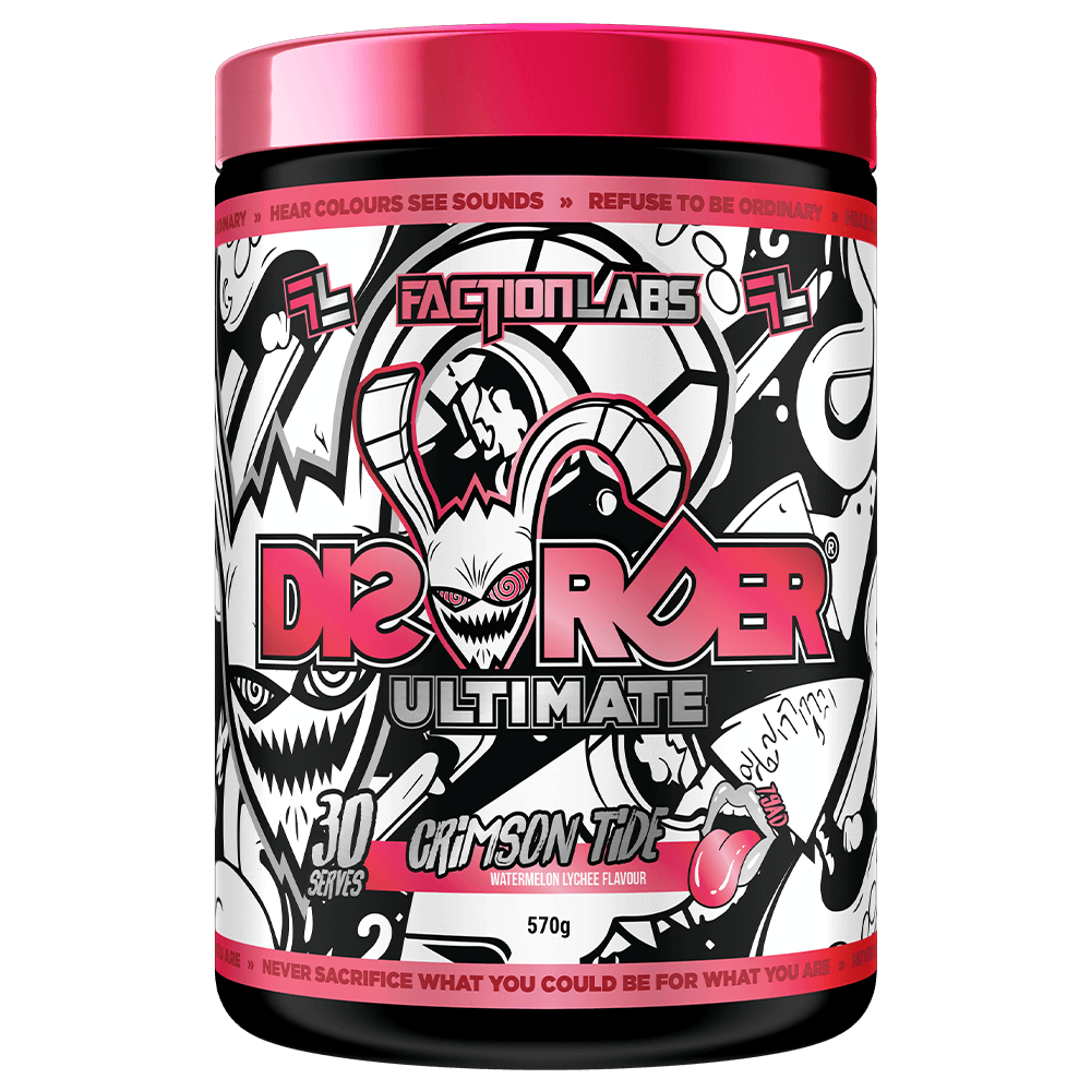 Faction Labs Disorder Ultimate Pre-Workout 30 Serves Crimson Tide