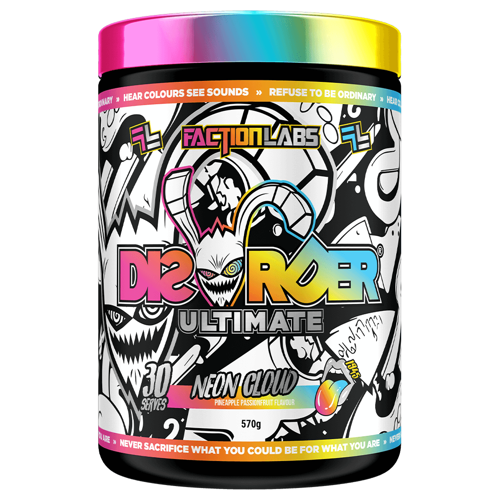 Faction Labs Disorder Ultimate Pre-Workout 30 Serves Neon Cloud