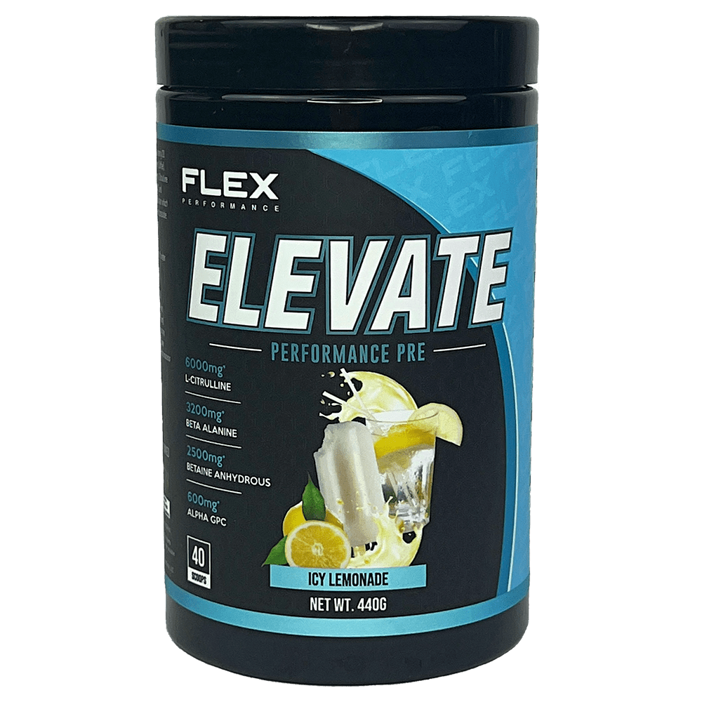 Flex Performance Elevate Pre-Workout 20 Serves Icy Lemonade
