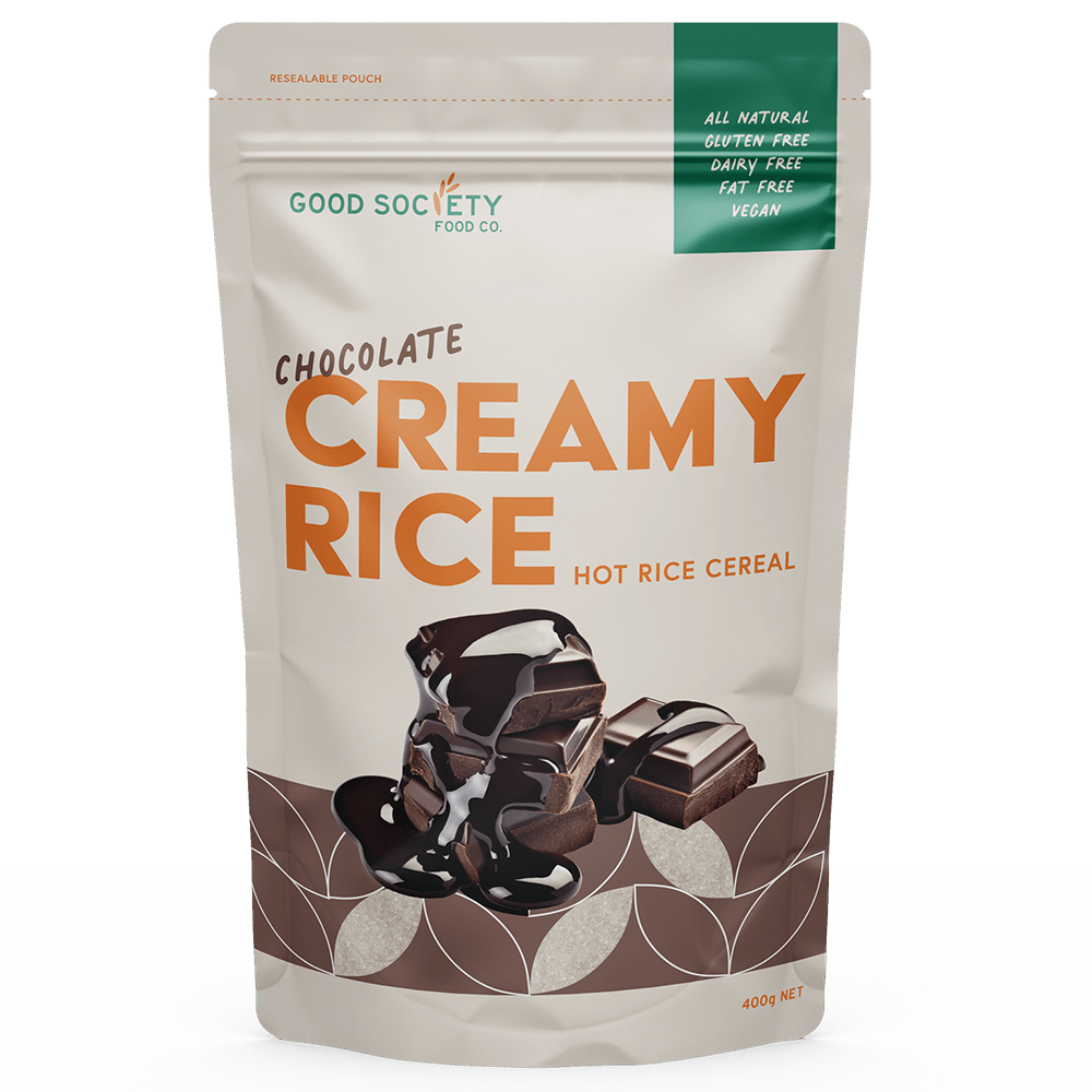 Good Society Food Co. Creamy Rice Food 400g Chocolate