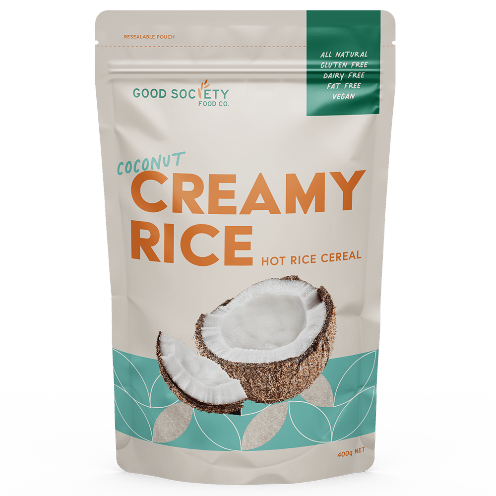 Good Society Food Co. Creamy Rice Food 400g Coconut