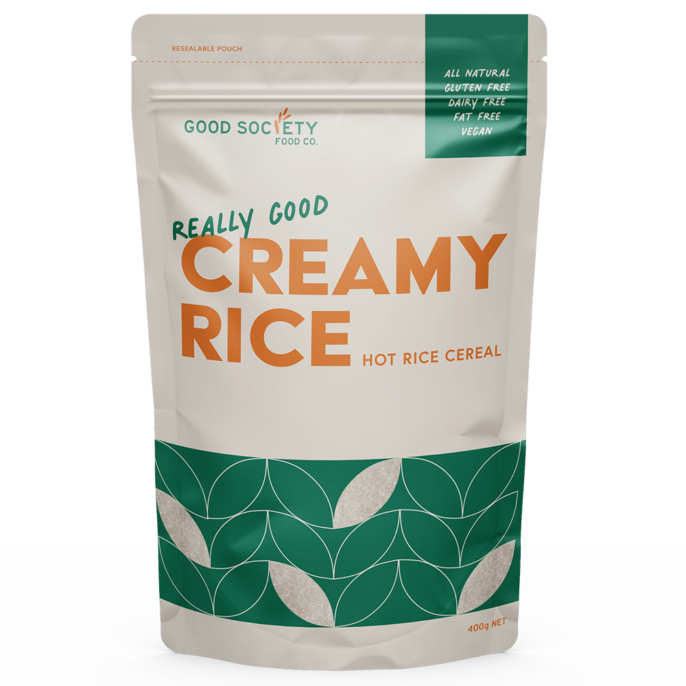 Good Society Food Co. Creamy Rice Food 400g Unflavoured