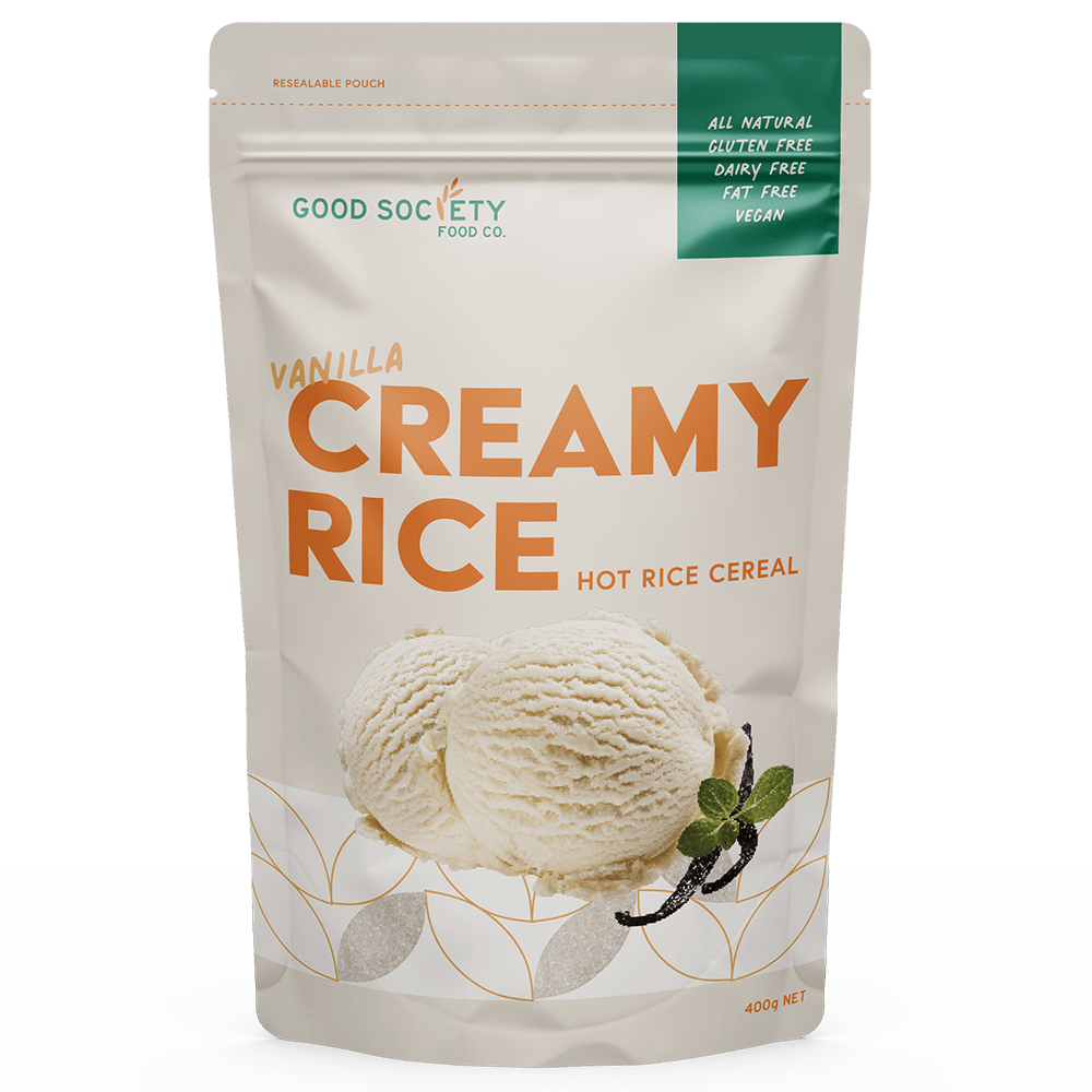 Good Society Food Co. Creamy Rice Food 400g Vanilla