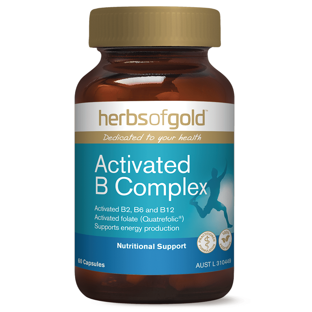 Herbs Of Gold Activated B Complex - Vitamins - MJ Fitness