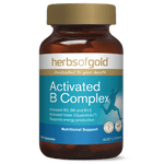 Herbs of Gold Activated B Complex Vitamins 60 Capsules