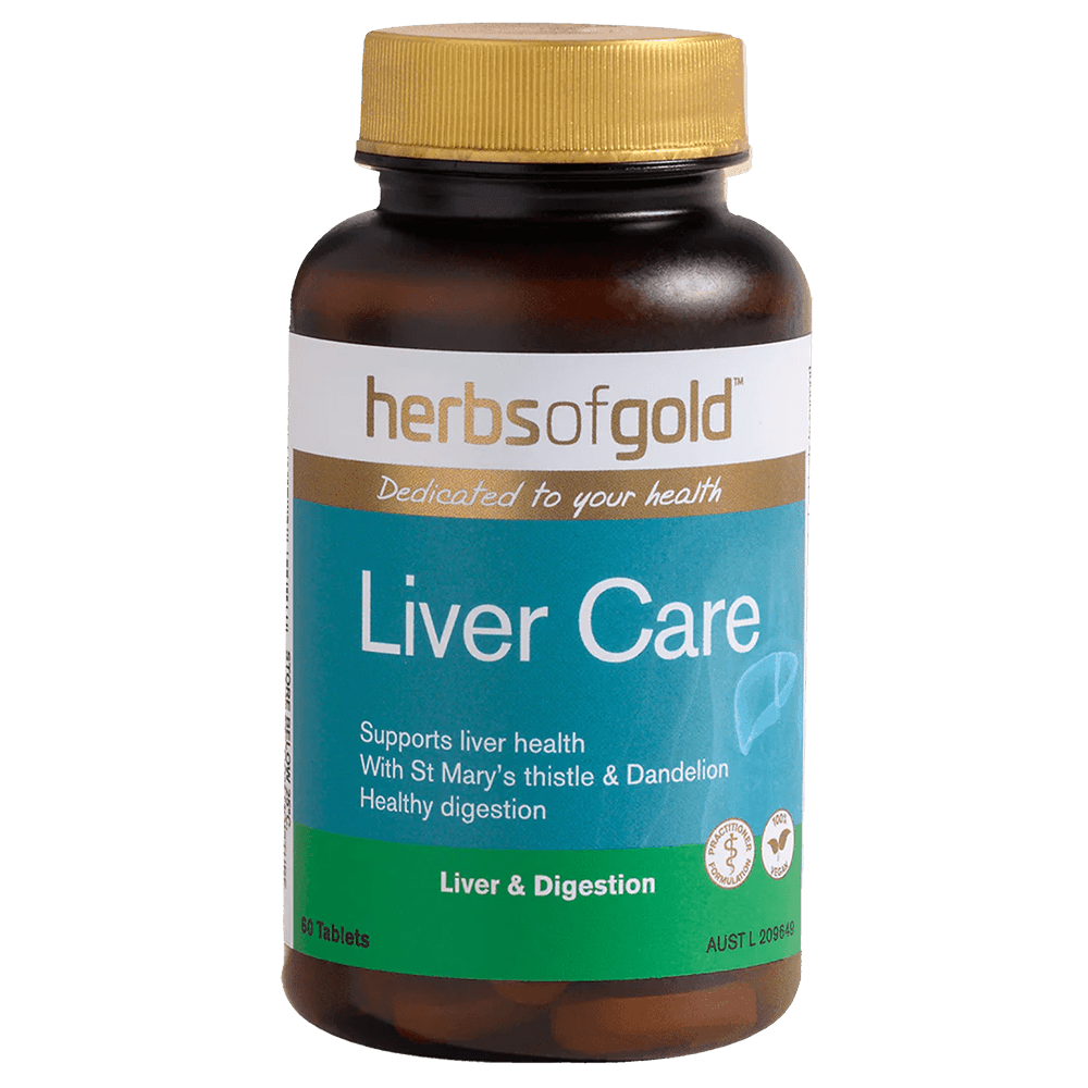 Herbs Of Gold Liver Care Liver Support 60 Tablets