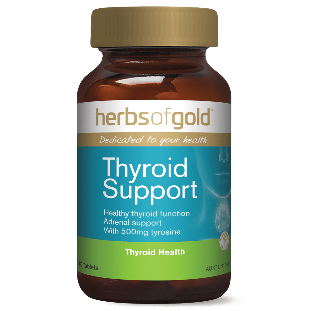Herbs of Gold Thyroid Support Vitamins 60 Tablets