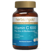 Herbs of Gold Vitamin C 1000 Plus Zinc & Bioflavonoids Vitamins 60 Tablets