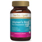 Herbs of Gold Womens Multi Plus Grapeseed 12000 Vitamins 30 Capsules