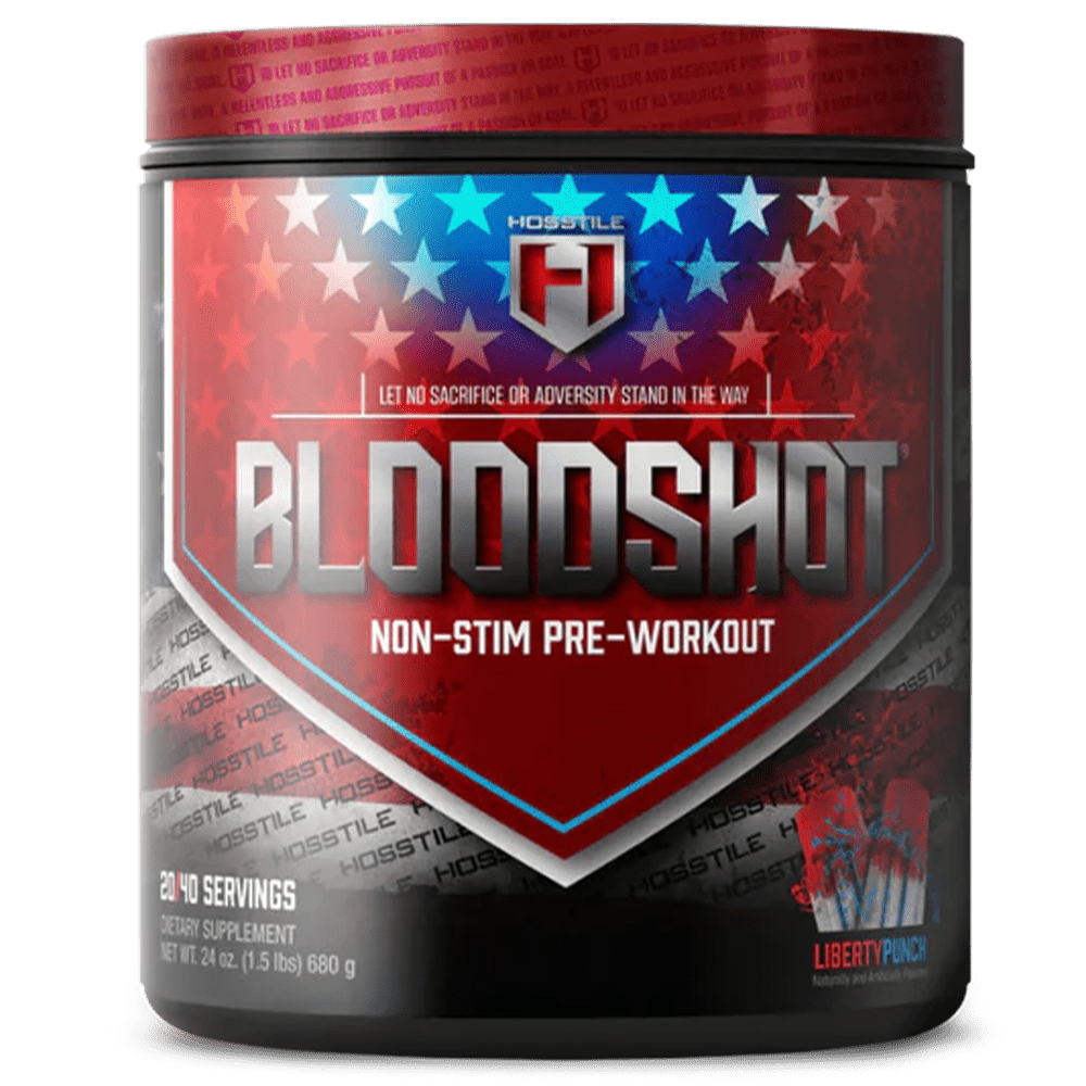 Hosstile Bloodshot Pre-Workout 20 Serves Liberty Punch