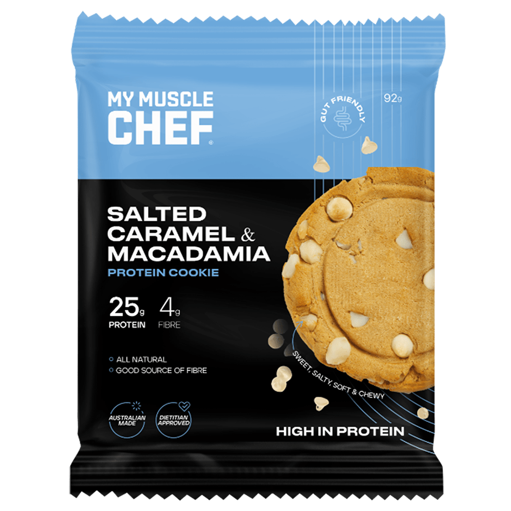 My Muscle Chef Protein Cookie Food Single Cookie Salted Caramel & Macadamia