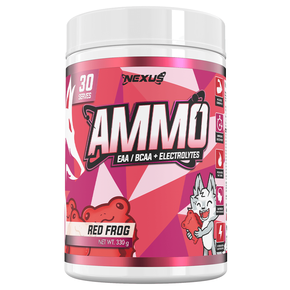 Nexus Sports Nutrition Ammo Aminos 30 Serves Red Frog