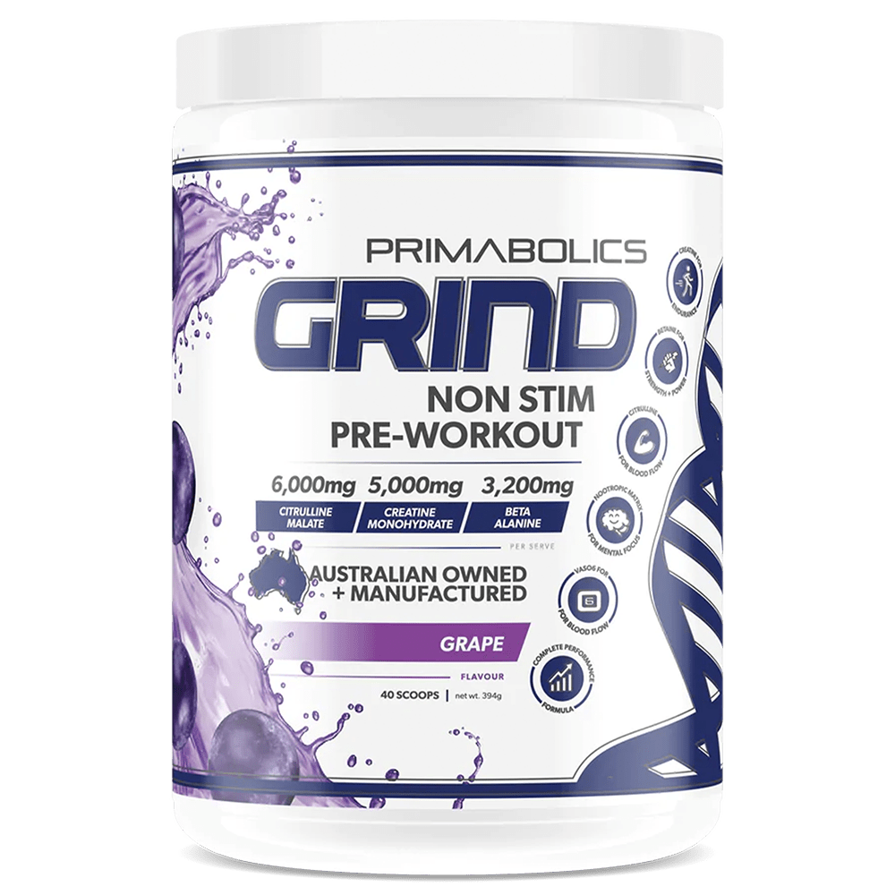 Primabolics Grind Pre-Workout 40 Serves Grape