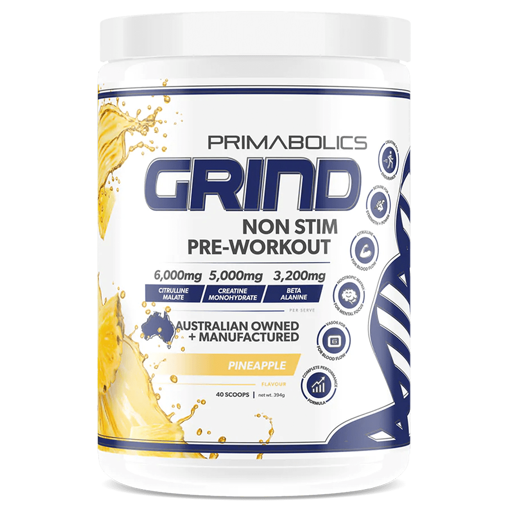 Primabolics Grind Pre-Workout 40 Serves Pineapple