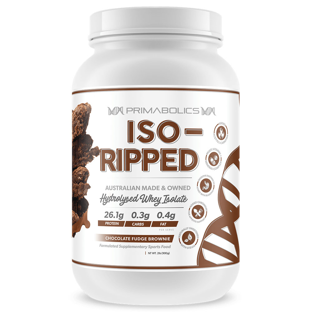 Primabolics Iso-Ripped Protein Powder 25 Serves Chocolate Fudge Brownie