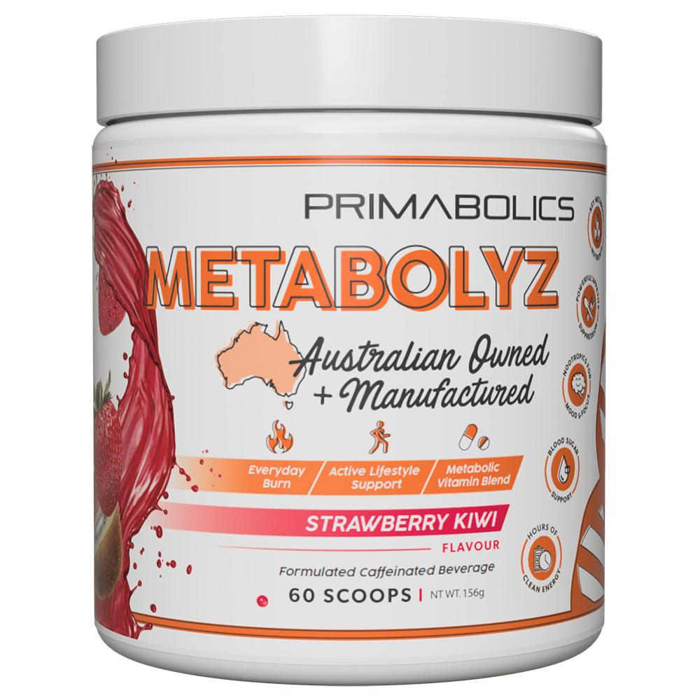 Primabolics Metabolyz Fat Burner 60 Scoops Strawberry Kiwi