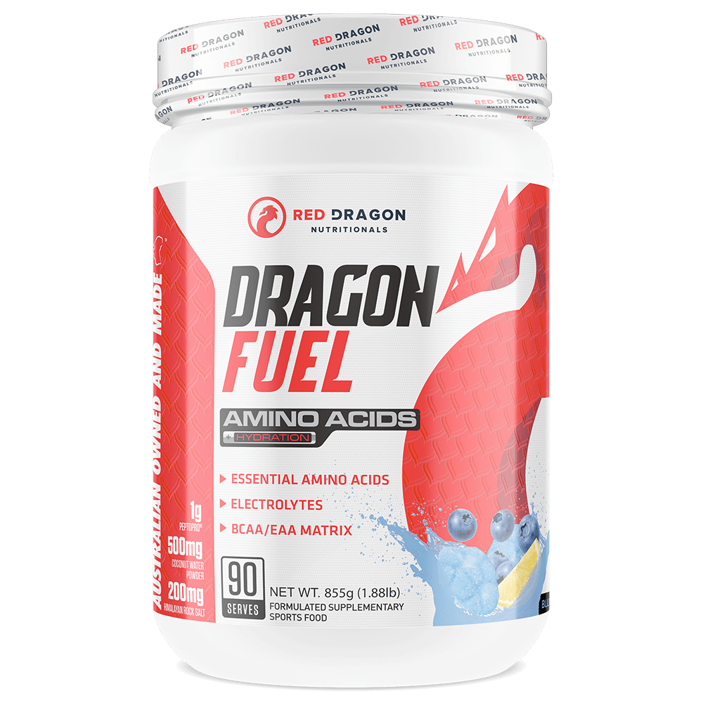 Red Dragon Nutritionals Dragon Fuel Aminos 60 Serves Blue Clouds