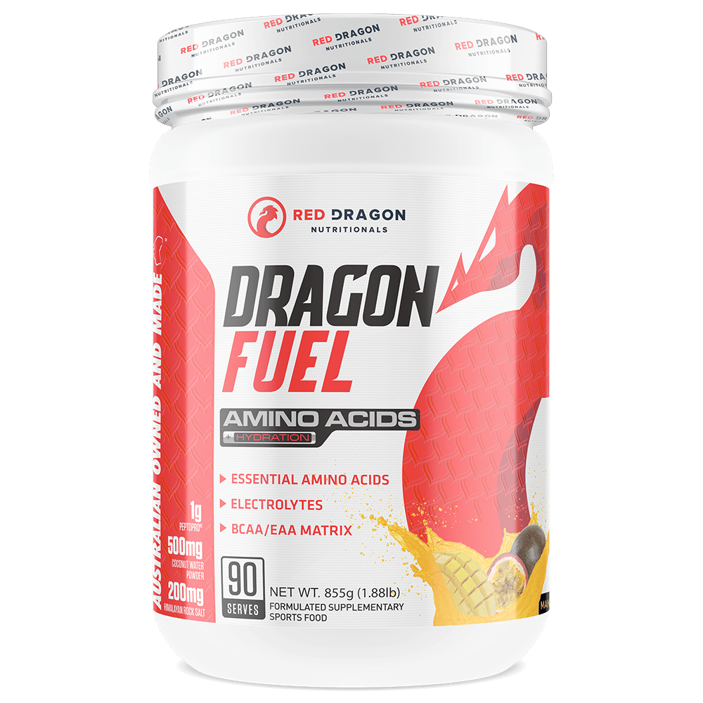 Red Dragon Nutritionals Dragon Fuel Aminos 60 Serves Mango Passionfruit