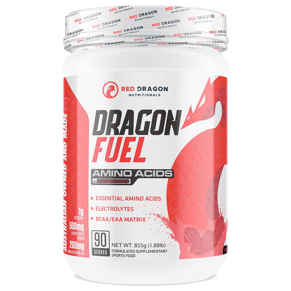 Red Dragon Nutritionals Dragon Fuel Aminos 60 Serves Red Frogs