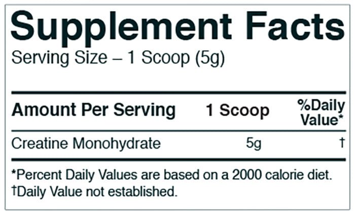 Rule 1 R1 Creatine Creatine 75 Serves Unflavoured