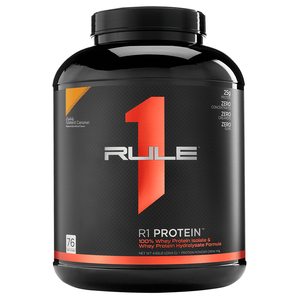 Rule 1 R1 Isolate Protein Protein Powder 2.27kg Lightly Salted Caramel