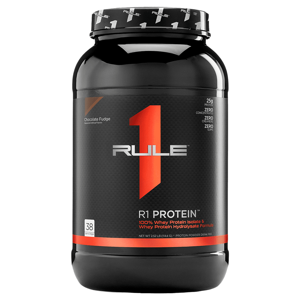 Rule 1 R1 Isolate Protein Protein Powder 900g Chocolate Fudge