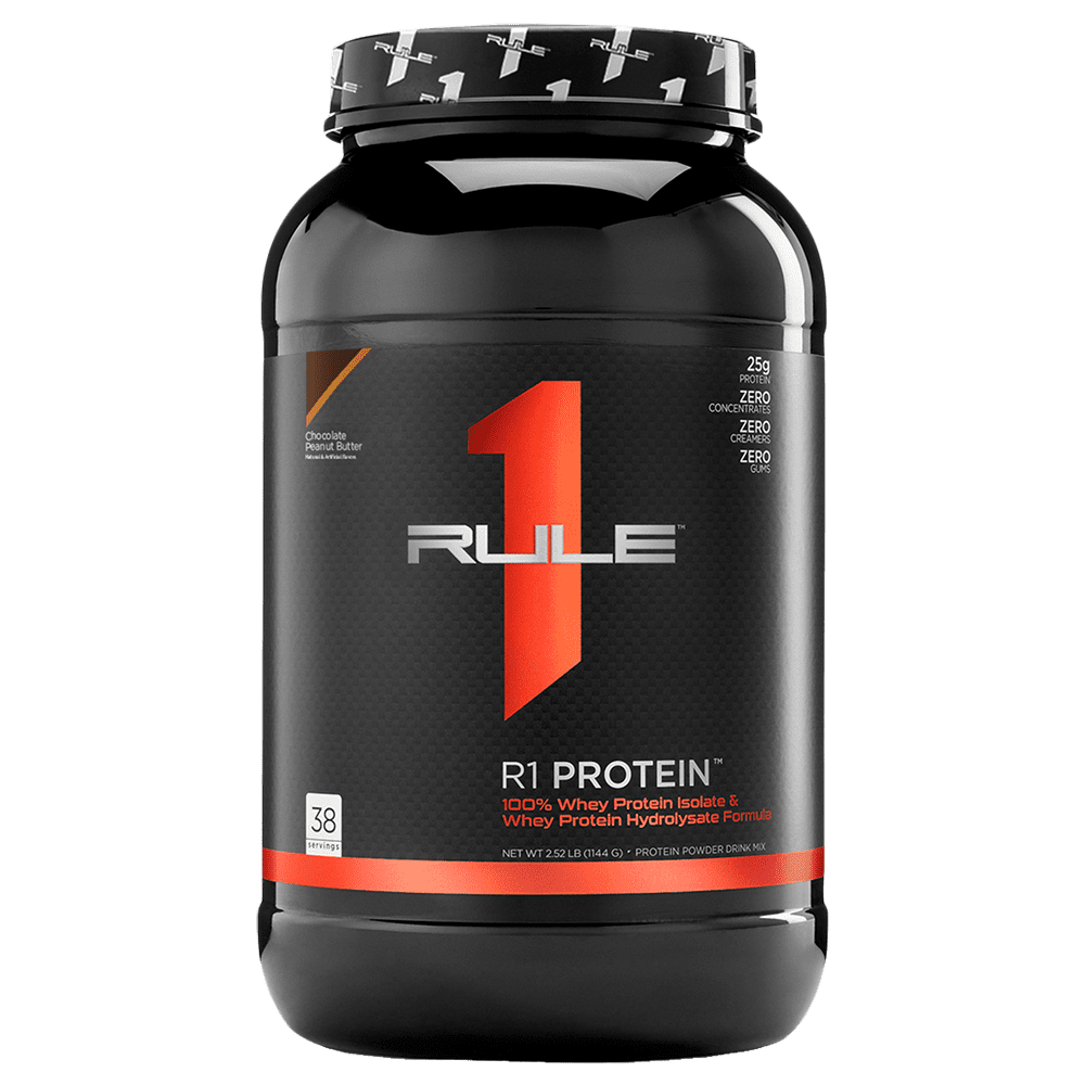 Rule 1 R1 Isolate Protein Protein Powder 900g Chocolate Peanut Butter