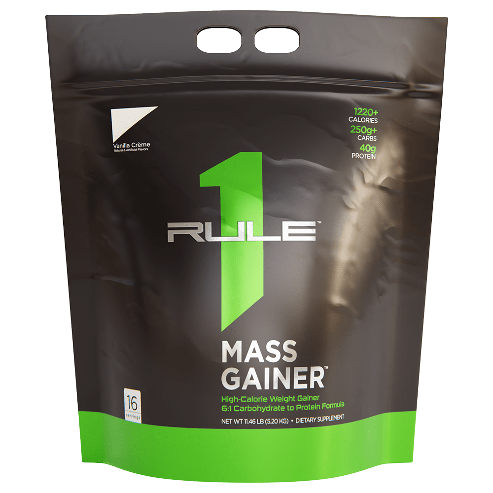 Rule 1 R1 Mass Gainer Protein Powder 16 Serves Vanilla Creme