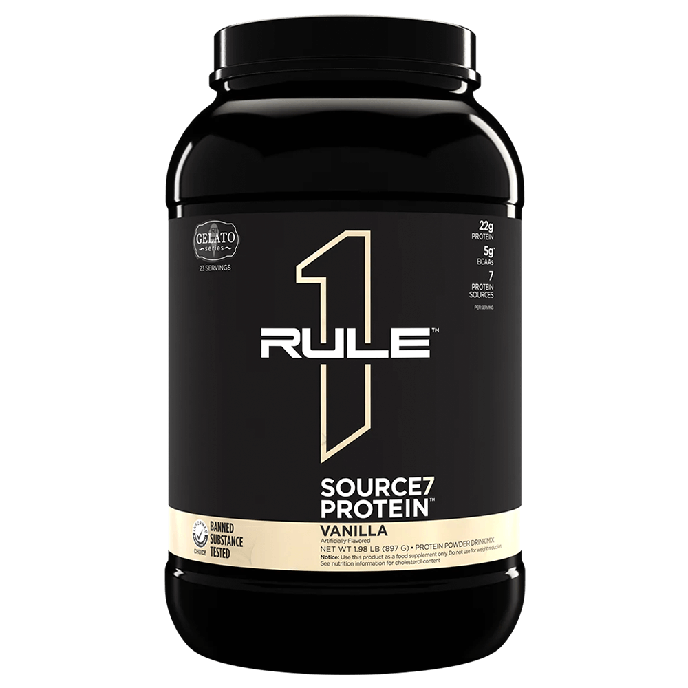 Rule 1 Source7 Protein Protein Powder 22 Serves Vanilla