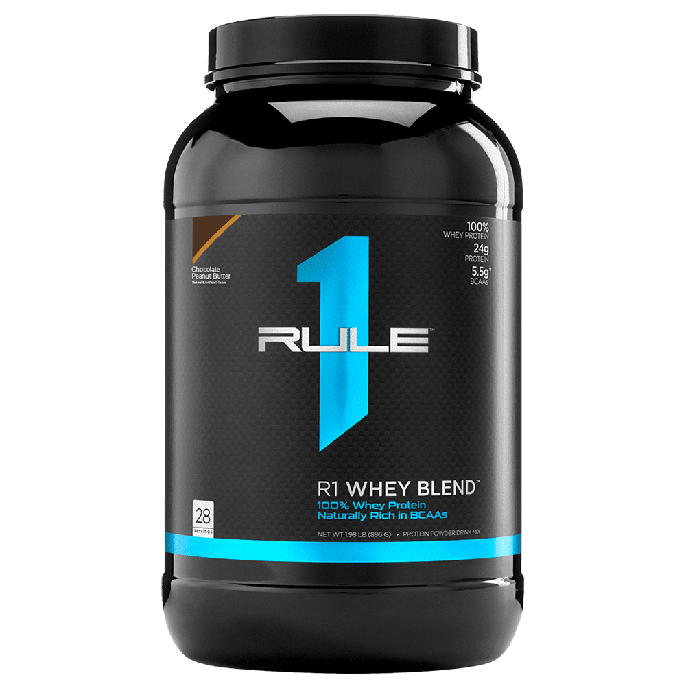 Rule 1 Whey Blend Protein Powder Chocolate Peanut Butter 28 Serves