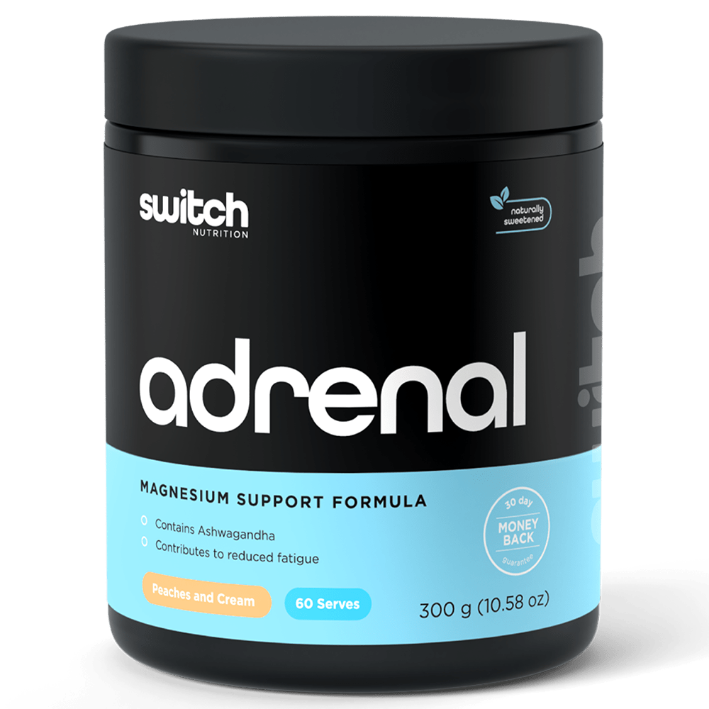 Switch Nutrition Adrenal Switch Sleep Support 60 Serves Peaches & Cream