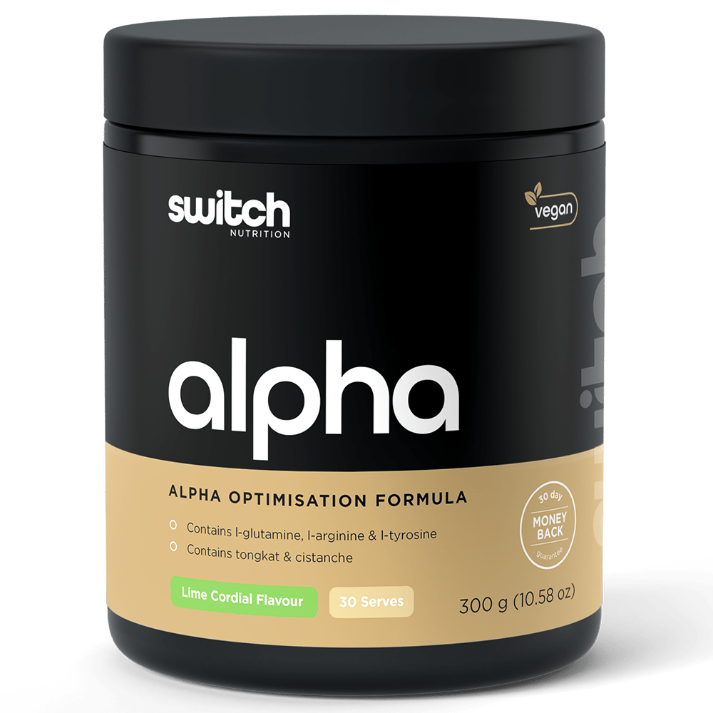 Switch Nutrition Alpha Hormone Support 30 Serves Lime Cordial