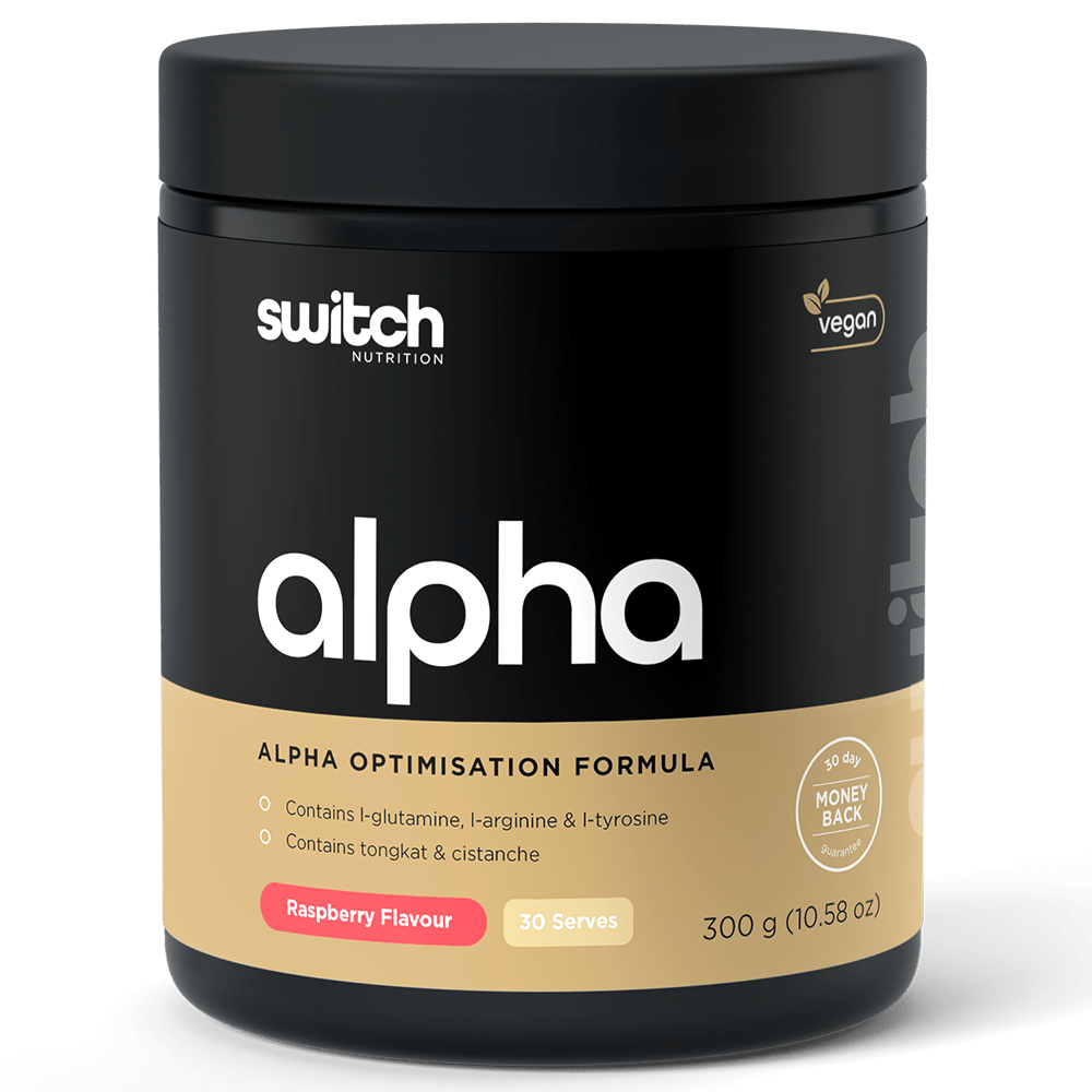 Switch Nutrition Alpha Hormone Support 30 Serves Raspberry