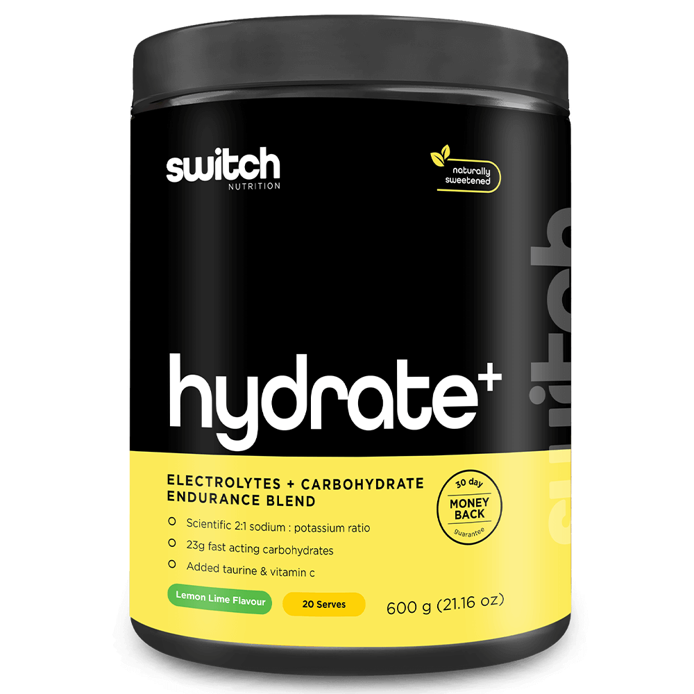 Switch Nutrition Hydrate+ 20 Serves Lemon Lime