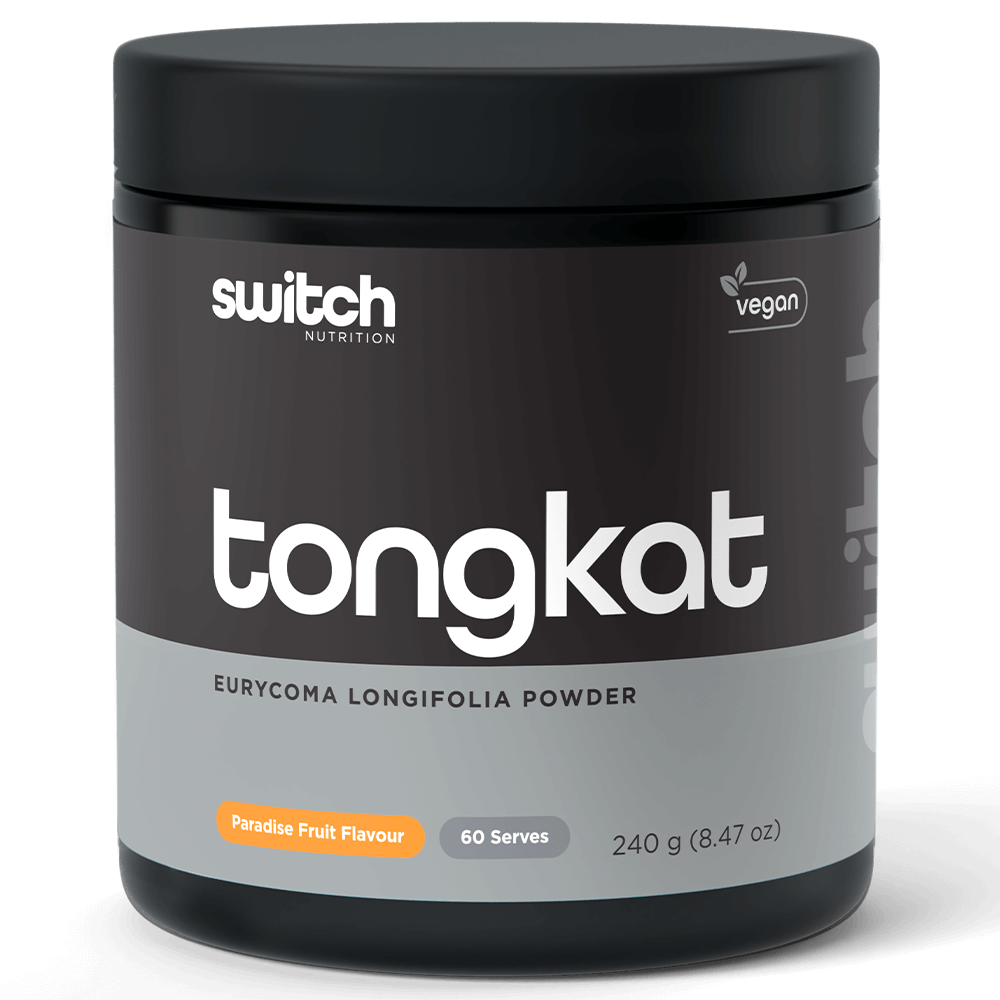 Switch Nutrition Tongkat Ali Powder Hormone Support 60 Serves Paradise Fruit