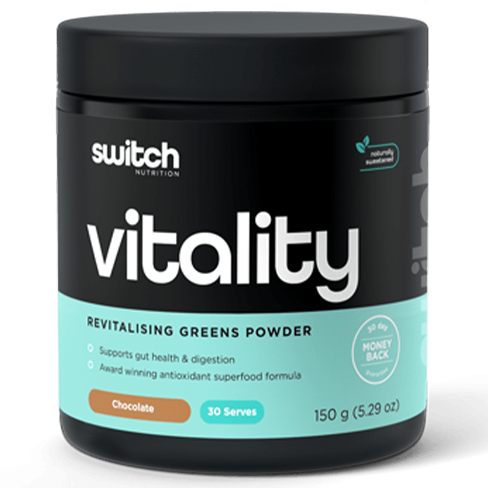 Switch Nutrition Vitality Switch Greens 30 Serves Chocolate