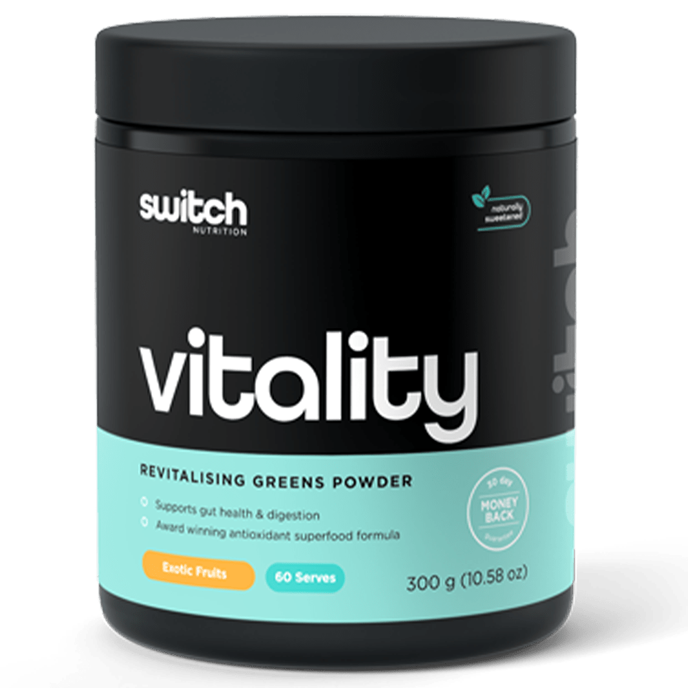 Switch Nutrition Vitality Switch Greens 60 Serves Exotic Fruits