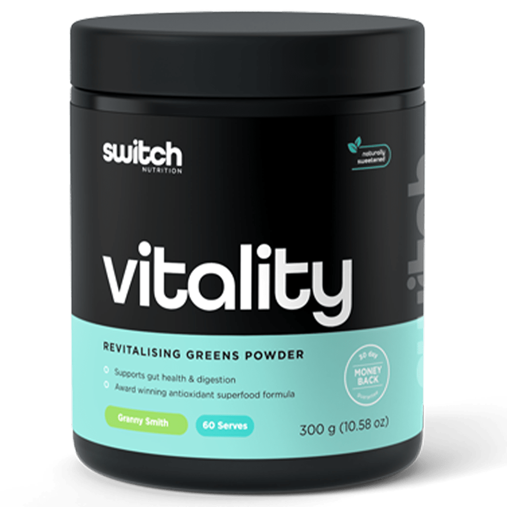 Switch Nutrition Vitality Switch Greens 60 Serves Granny Smith
