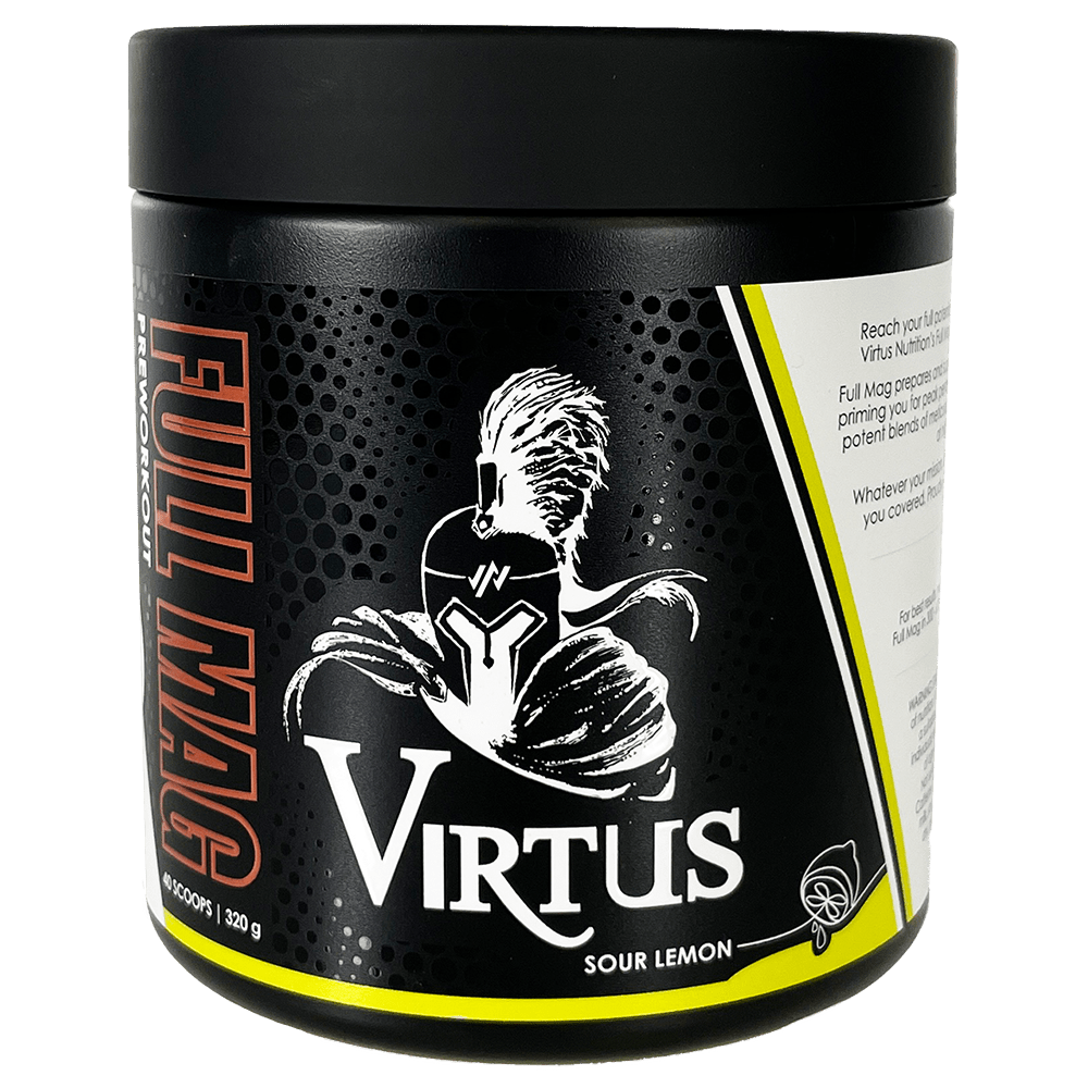 Virtus Nutrition Full Mag Pre-Workout 20 Serves Sour Lemon