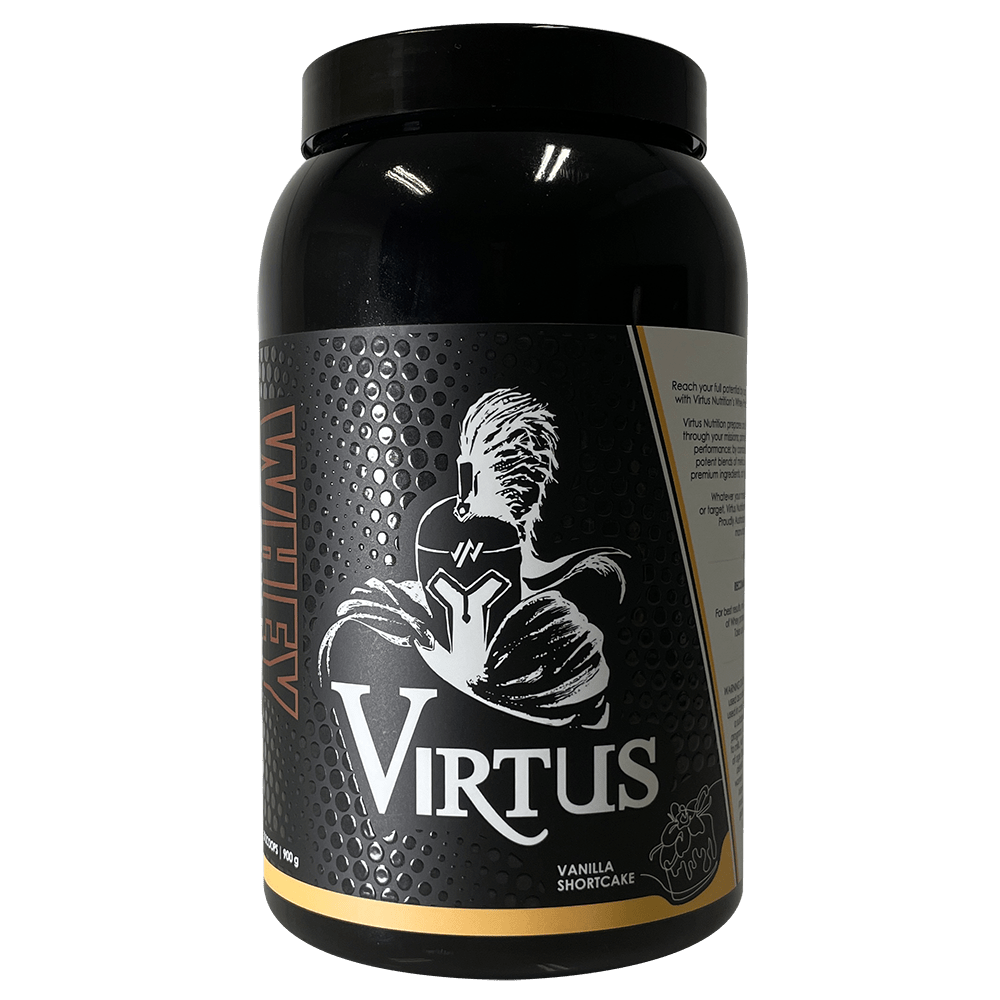 Virtus Nutrition Whey Protein Powder 30 Serves Vanilla Shortcake