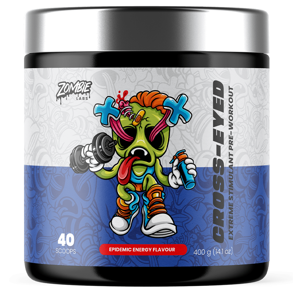 Zombie Labs Cross Eyed Pre-Workout 40 Serves Epidemic Energy