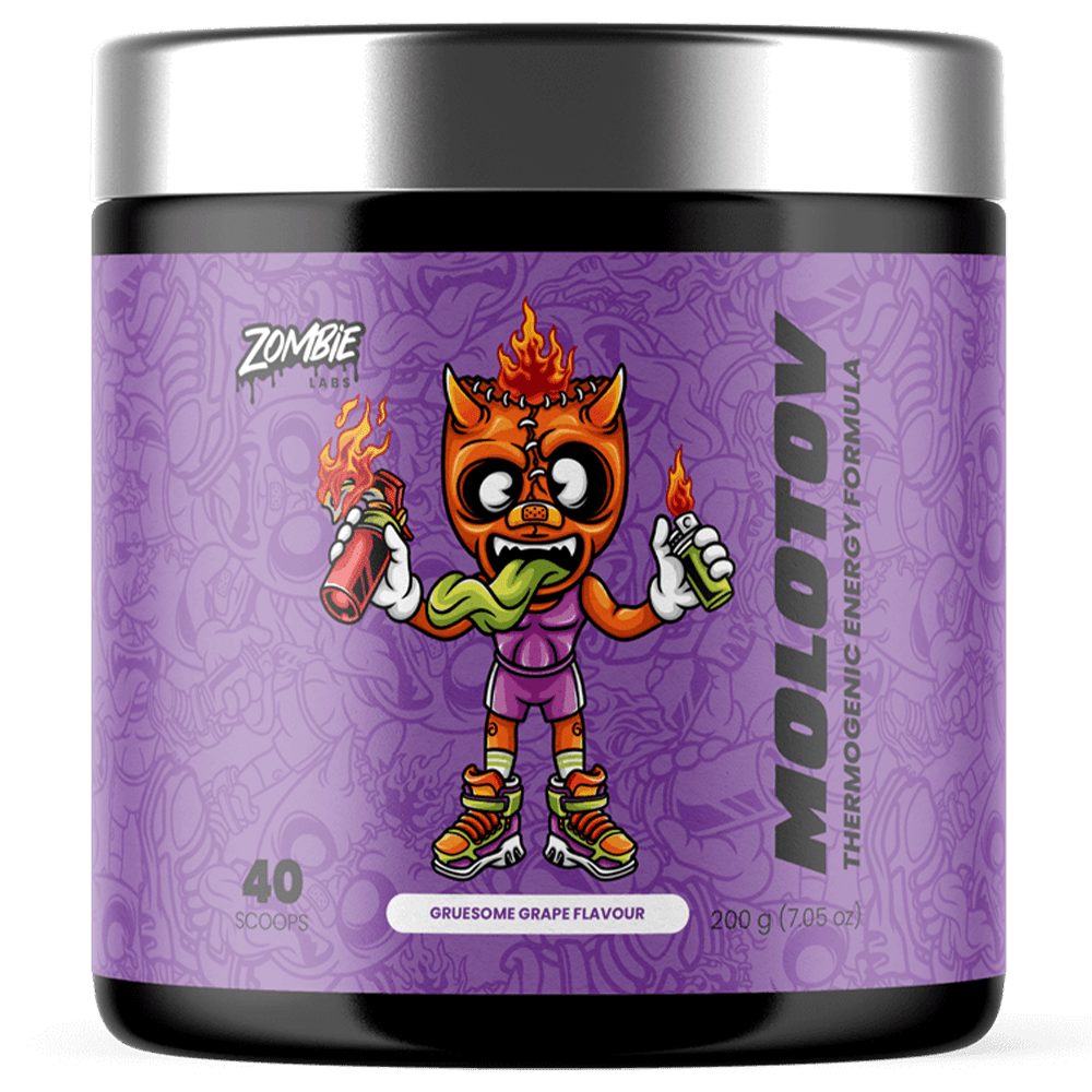 Zombie Labs Molotov Fat Burner 40 Serves Gruesome Grape