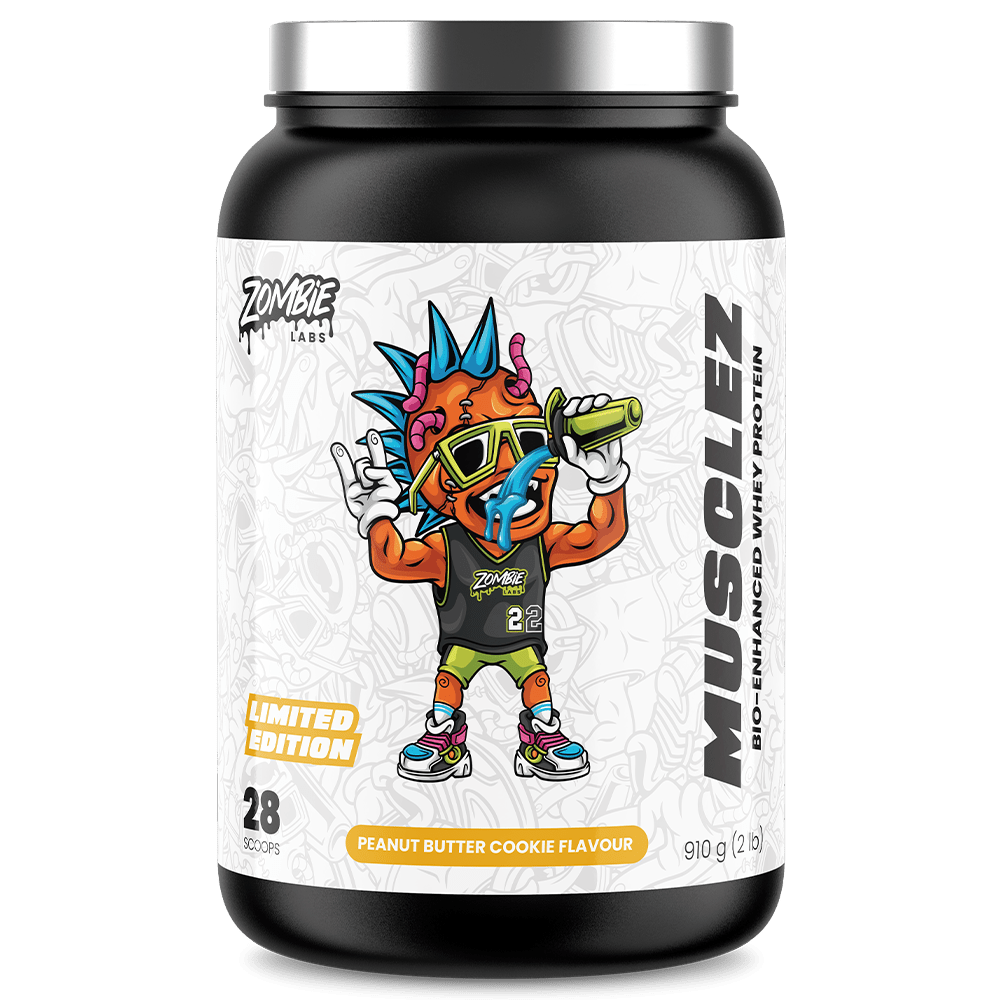 Zombie Labs Musclez Protein Powder 28 Serves Peanut Butter Cookie