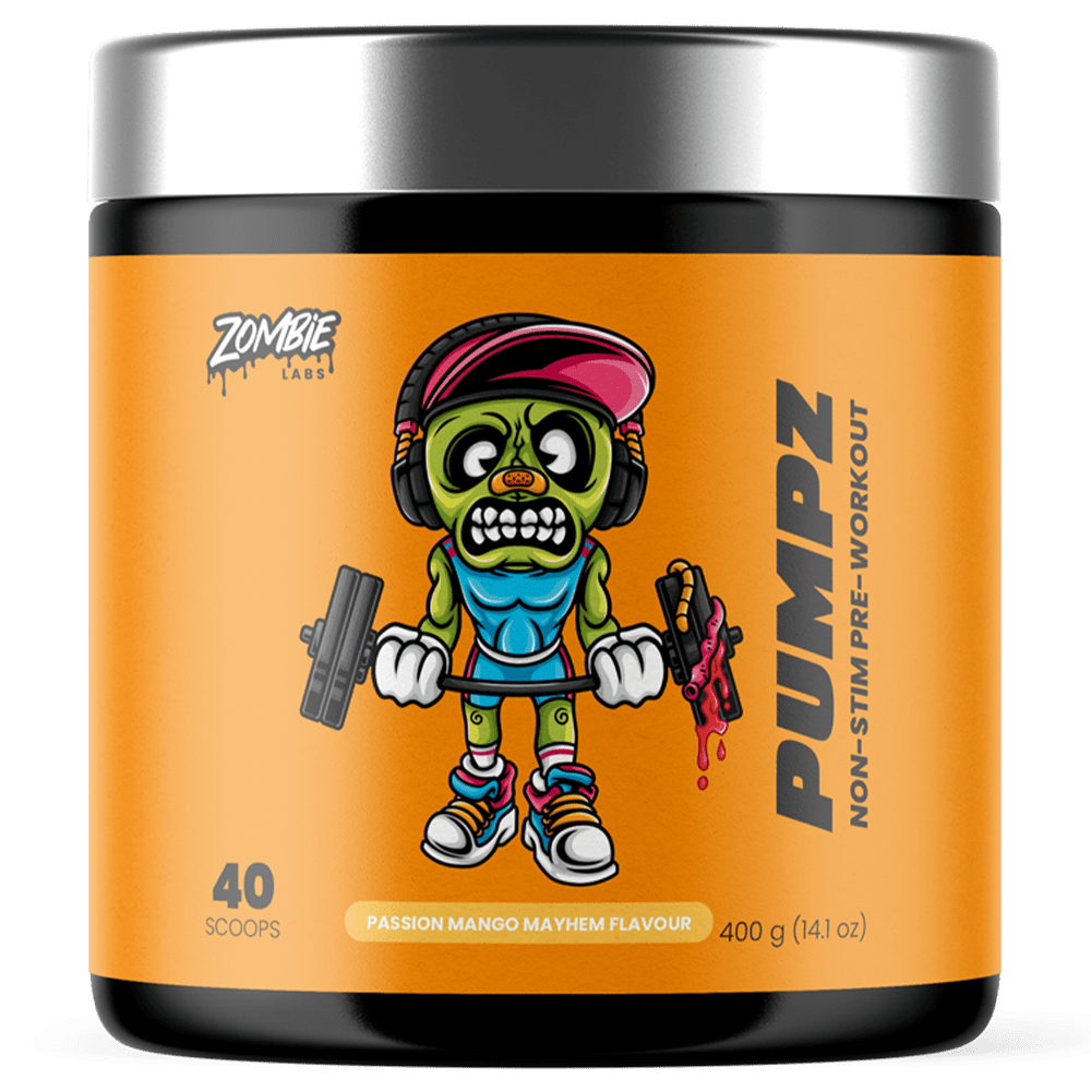 Zombie Labs Pumpz Pre-Workout 40 Serves Passion Mango Mayhem