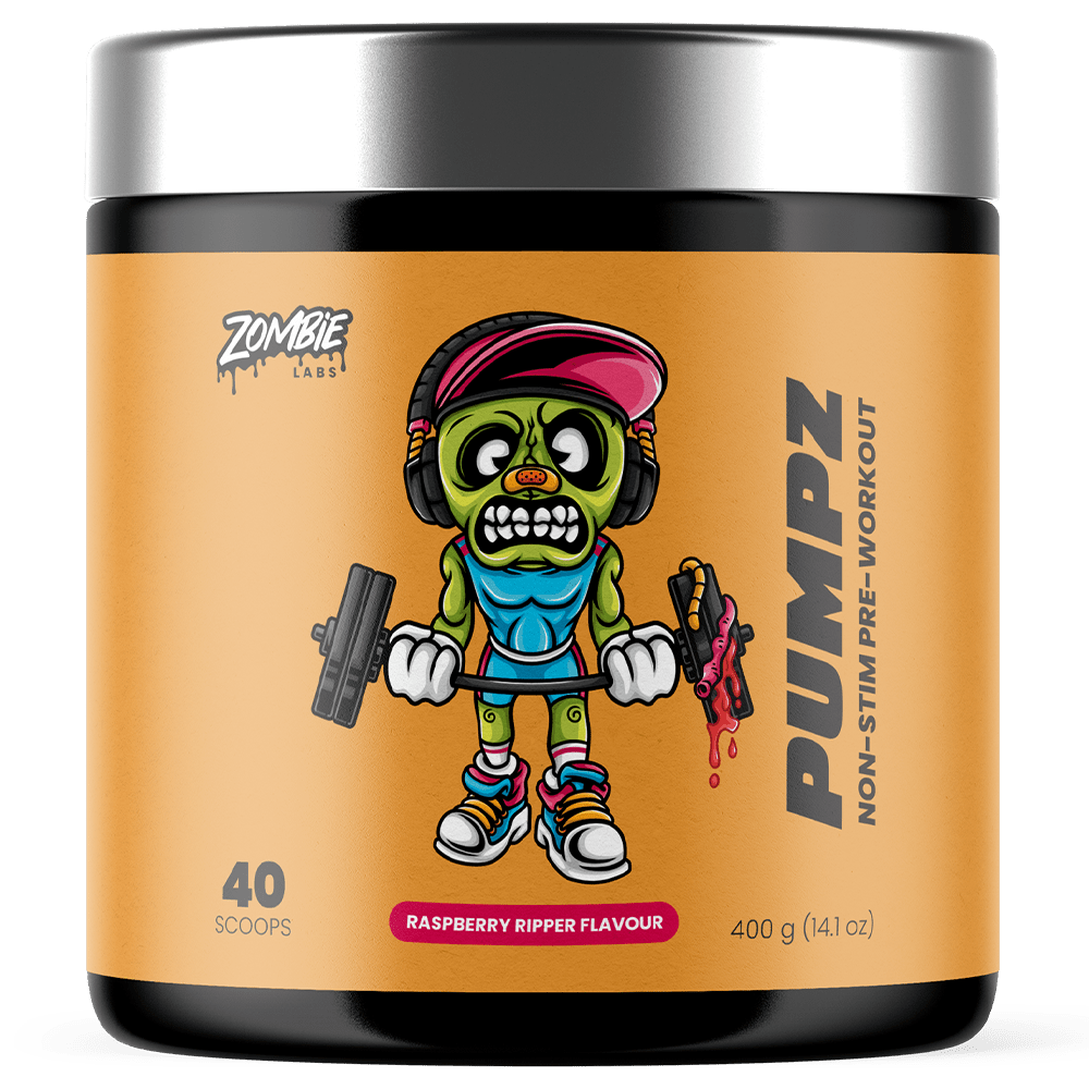 Zombie Labs Pumpz Pre-Workout 40 Serves Raspberry Ripper